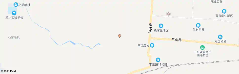 淄博闫家_公交站地图_淄博公交_妙搜公交查询2025