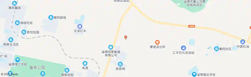 淄博北沈_公交站地图_淄博公交_妙搜公交查询2025