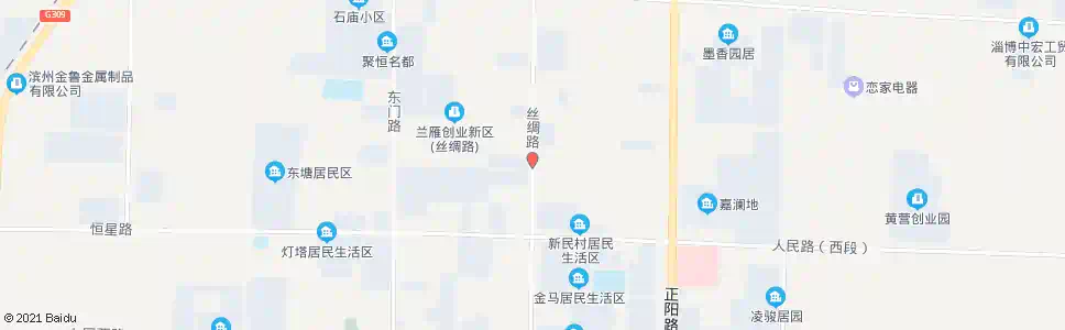 淄博兰雁东厂_公交站地图_淄博公交_妙搜公交查询2025