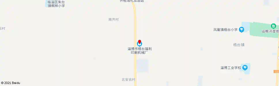 淄博南王_公交站地图_淄博公交_妙搜公交查询2025