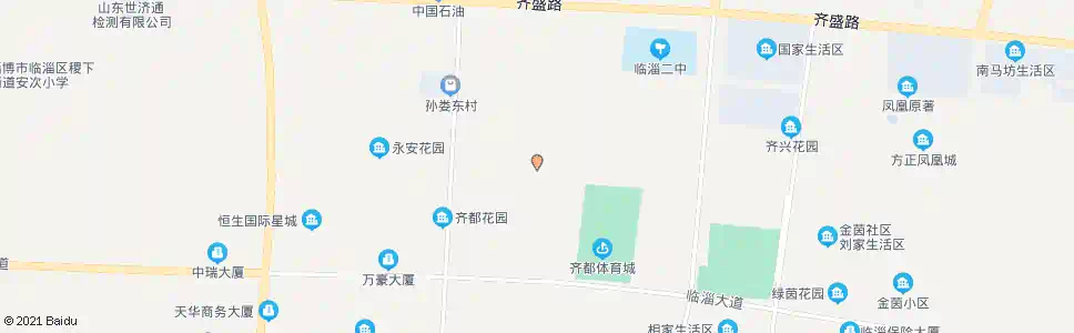 淄博稷下街道办事处_公交站地图_淄博公交_妙搜公交查询2025