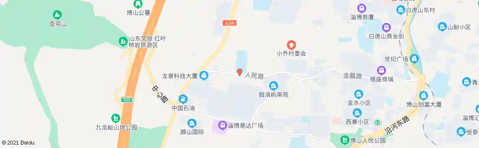淄博大乔_公交站地图_淄博公交_妙搜公交查询2025
