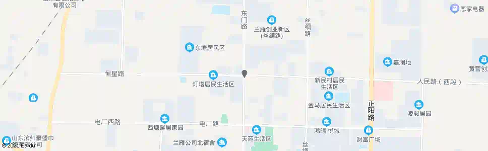 淄博东门路恒星路路口_公交站地图_淄博公交_妙搜公交查询2025