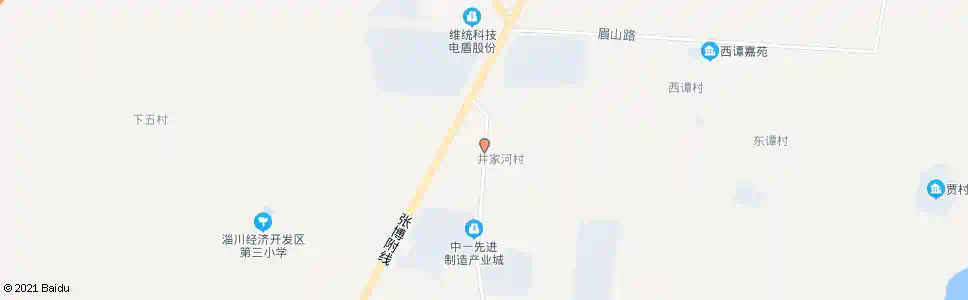 淄博井家_公交站地图_淄博公交_妙搜公交查询2025