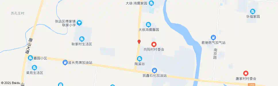 淄博向阳村_公交站地图_淄博公交_妙搜公交查询2025