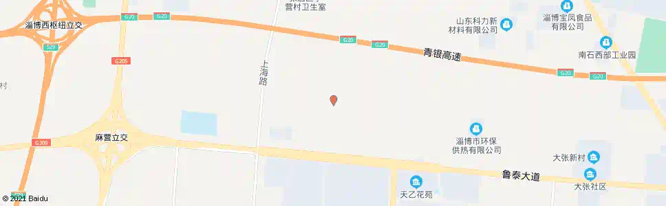 淄博董家_公交站地图_淄博公交_妙搜公交查询2025