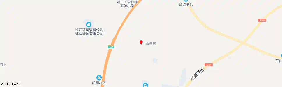 淄博西高_公交站地图_淄博公交_妙搜公交查询2025