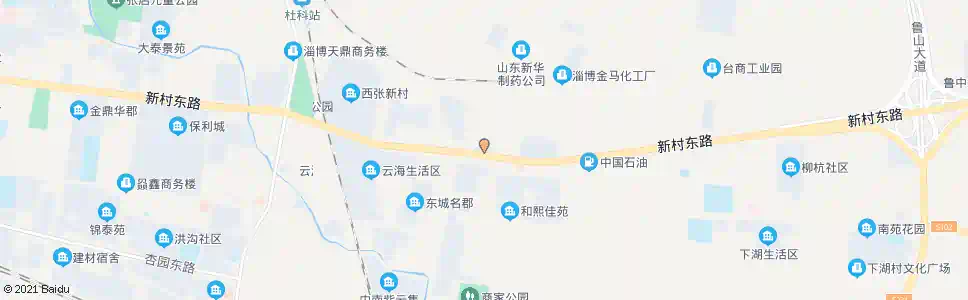 淄博张店热电厂_公交站地图_淄博公交_妙搜公交查询2025