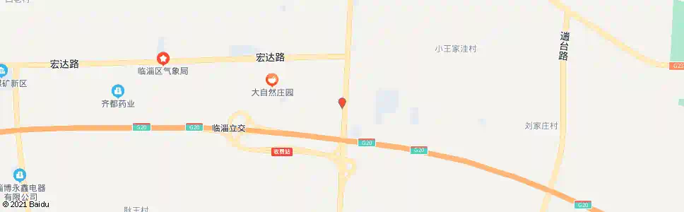 淄博天地人驾校_公交站地图_淄博公交_妙搜公交查询2025