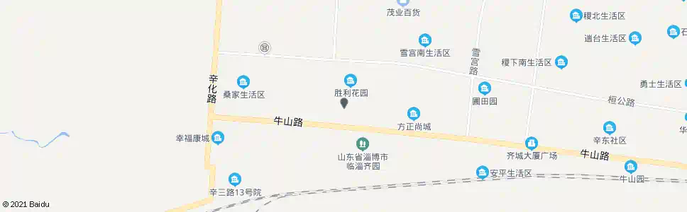 淄博齐国商城_公交站地图_淄博公交_妙搜公交查询2025