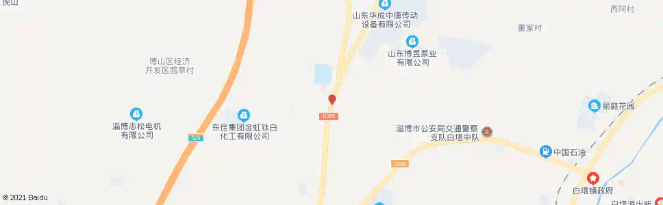 淄博叩家_公交站地图_淄博公交_妙搜公交查询2025