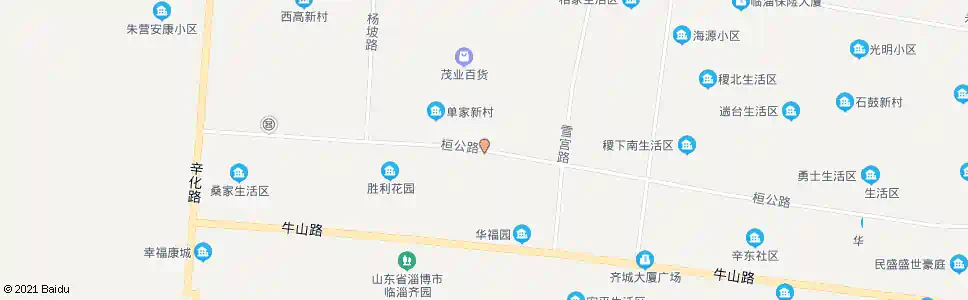 淄博临淄益中_公交站地图_淄博公交_妙搜公交查询2025