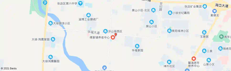 淄博嘉明公司_公交站地图_淄博公交_妙搜公交查询2025