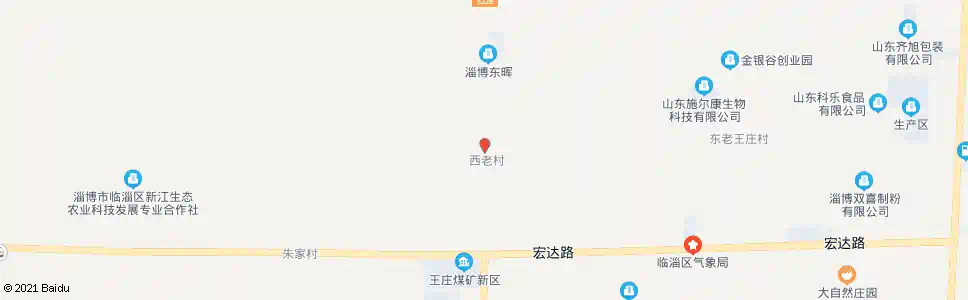 淄博西老_公交站地图_淄博公交_妙搜公交查询2025
