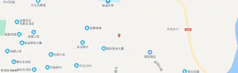 淄博中轩热电_公交站地图_淄博公交_妙搜公交查询2025
