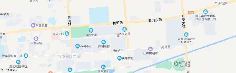 淄博齐林家园_公交站地图_淄博公交_妙搜公交查询2025