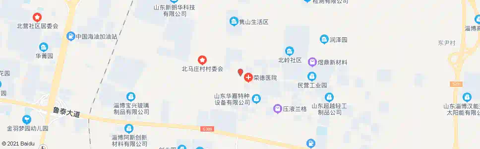 淄博北马庄_公交站地图_淄博公交_妙搜公交查询2025