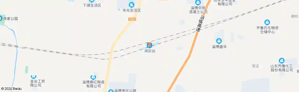 淄博湖田镇_公交站地图_淄博公交_妙搜公交查询2025