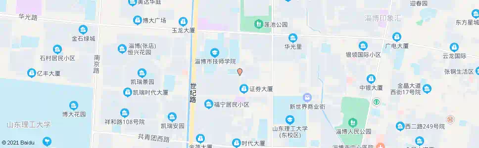淄博西六路北首_公交站地图_淄博公交_妙搜公交查询2025