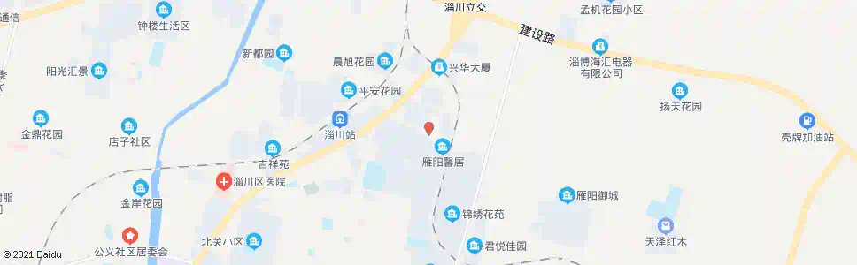 淄博泉龙社区_公交站地图_淄博公交_妙搜公交查询2025