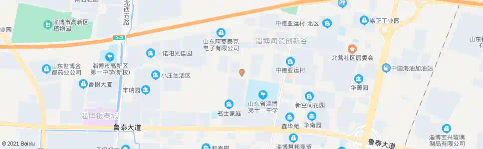 淄博华齐粮机_公交站地图_淄博公交_妙搜公交查询2025