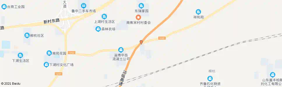 淄博南焦宋_公交站地图_淄博公交_妙搜公交查询2025