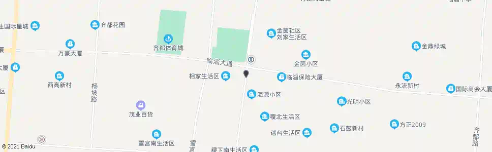 淄博相家新村_公交站地图_淄博公交_妙搜公交查询2025