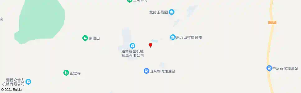 淄博南万山_公交站地图_淄博公交_妙搜公交查询2025