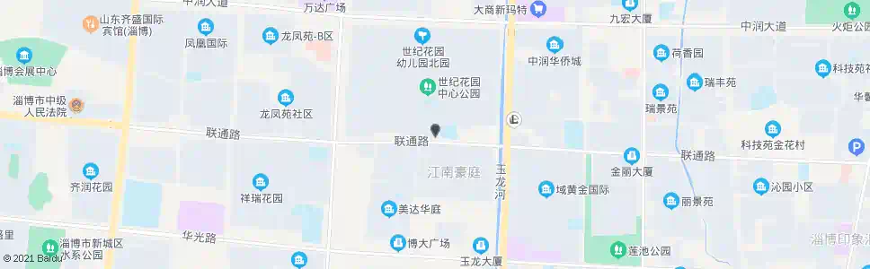 淄博世纪花园南门_公交站地图_淄博公交_妙搜公交查询2025