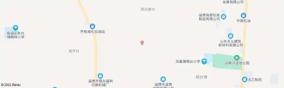 淄博东梧台_公交站地图_淄博公交_妙搜公交查询2025