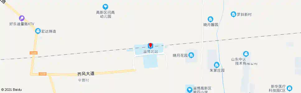 淄博北金_公交站地图_淄博公交_妙搜公交查询2025
