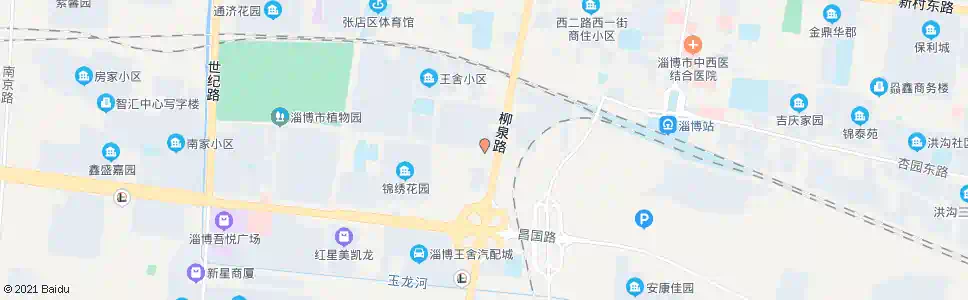 淄博车站办事处_公交站地图_淄博公交_妙搜公交查询2025