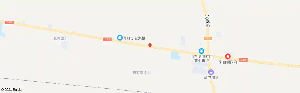 淄博薛家_公交站地图_淄博公交_妙搜公交查询2025
