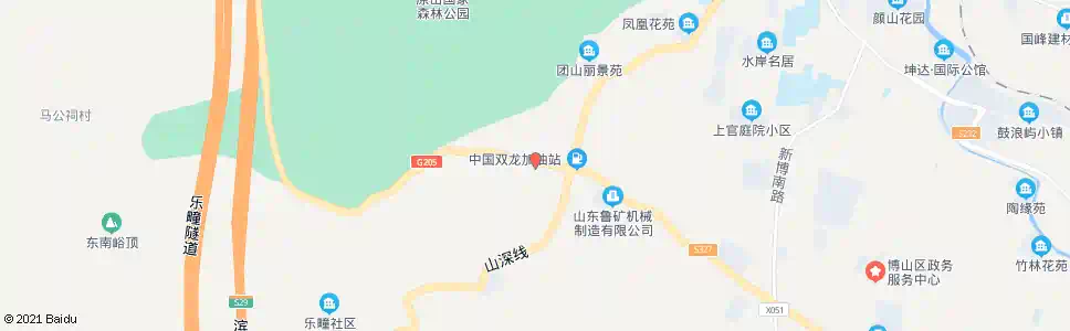淄博205国道_公交站地图_淄博公交_妙搜公交查询2025