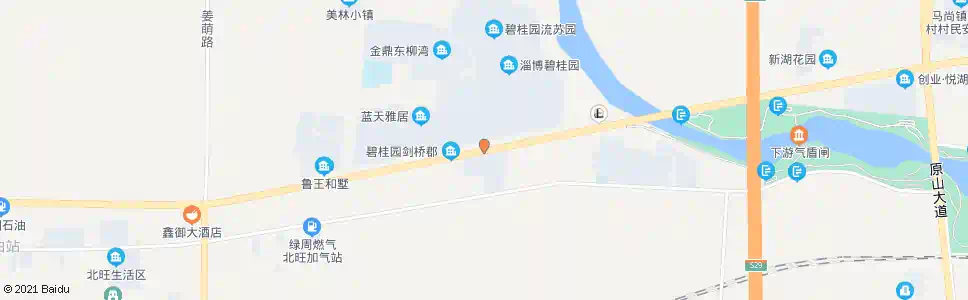 淄博东坞头村_公交站地图_淄博公交_妙搜公交查询2025