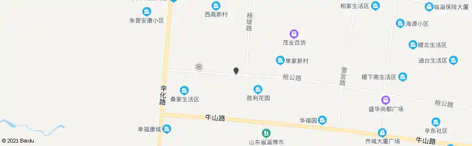 淄博公司机关_公交站地图_淄博公交_妙搜公交查询2025