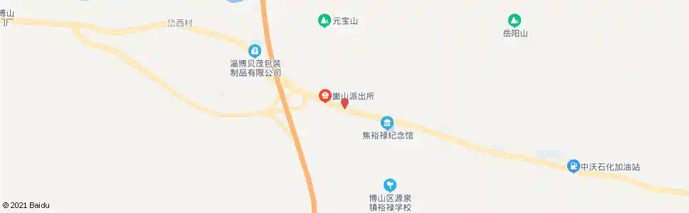 淄博河南河北_公交站地图_淄博公交_妙搜公交查询2025