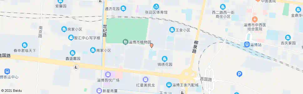 淄博铁路小区_公交站地图_淄博公交_妙搜公交查询2025