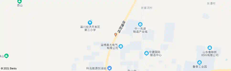 淄博后孟村_公交站地图_淄博公交_妙搜公交查询2025