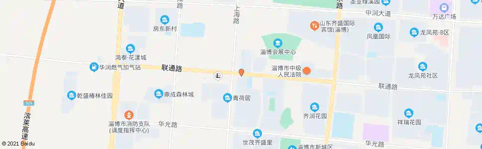 淄博汇宜工具公司_公交站地图_淄博公交_妙搜公交查询2025