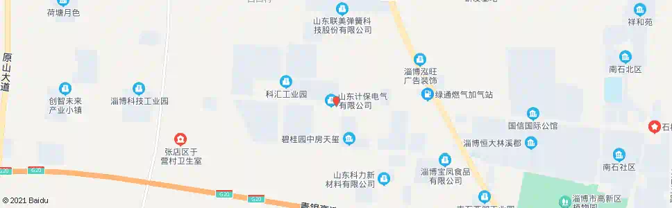 淄博解营村_公交站地图_淄博公交_妙搜公交查询2025