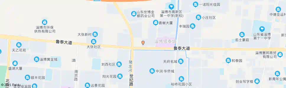 淄博研究院_公交站地图_淄博公交_妙搜公交查询2025