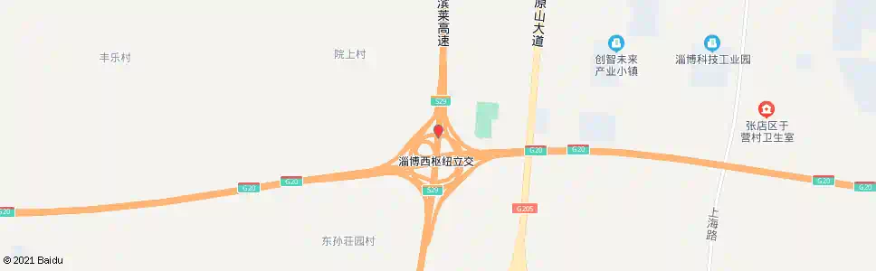 淄博滨博高速_公交站地图_淄博公交_妙搜公交查询2025