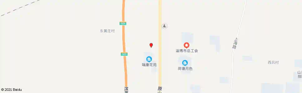 淄博康家_公交站地图_淄博公交_妙搜公交查询2025