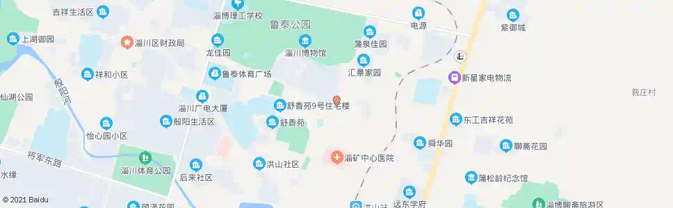 淄博北山_公交站地图_淄博公交_妙搜公交查询2025