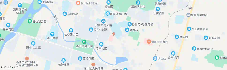 淄博淄矿技校_公交站地图_淄博公交_妙搜公交查询2025