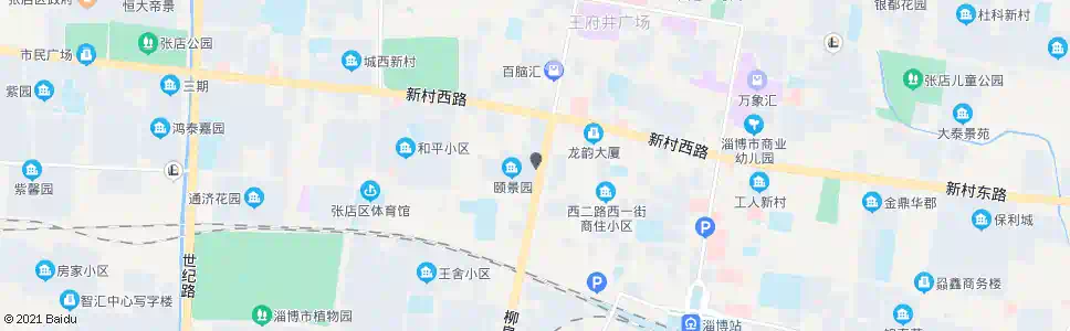 淄博柳泉路_公交站地图_淄博公交_妙搜公交查询2025