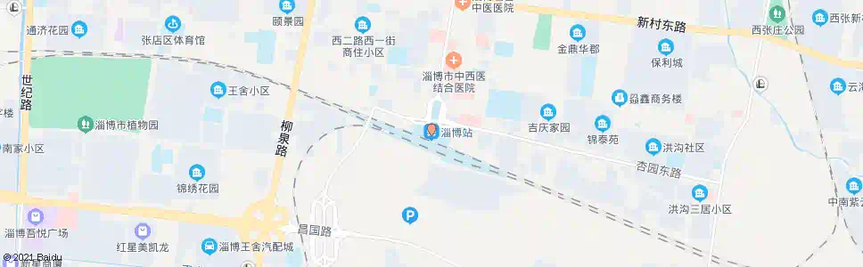 淄博邢刘_公交站地图_淄博公交_妙搜公交查询2025