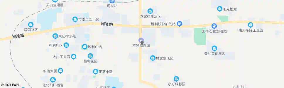 淄博不锈钢市场_公交站地图_淄博公交_妙搜公交查询2025