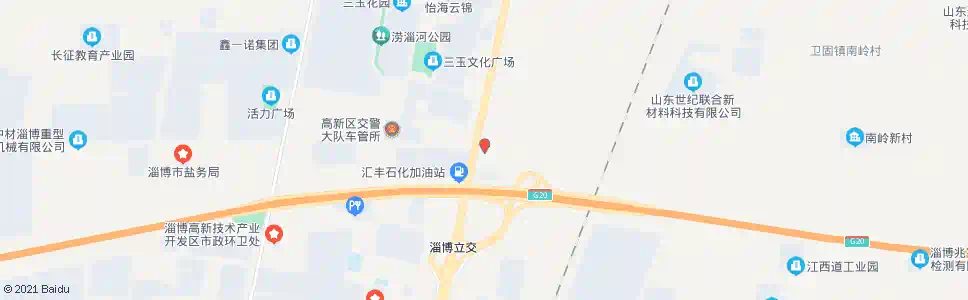 淄博石化晴纶厂_公交站地图_淄博公交_妙搜公交查询2025